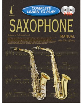 Progressive Complete Learn To Play Saxophone Manual - Teach Yourself How to Play Saxophone