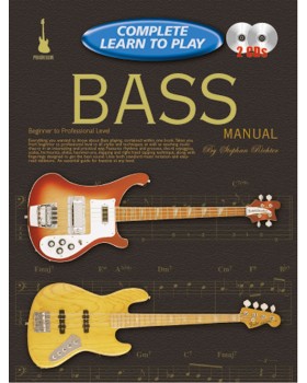 Progressive Complete Learn To Play Bass Manual - Teach Yourself How to Play Bass Guitar