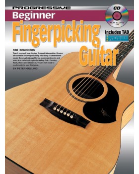 Progressive Beginner Fingerpicking Guitar - Teach Yourself How to Play Guitar