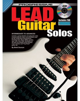 Progressive Lead Guitar Solos - Teach Yourself How to Play Guitar