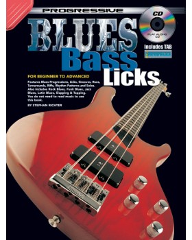 Progressive Blues Bass Licks - Teach Yourself How to Play Bass Guitar