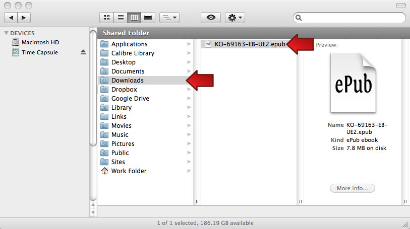 Mac OS 10.6.8: Downloads Folder